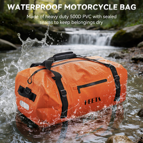HEETA Waterproof Motorcycle Dry Bag Duffel Luggage Travel Bags 30L/50L/70L