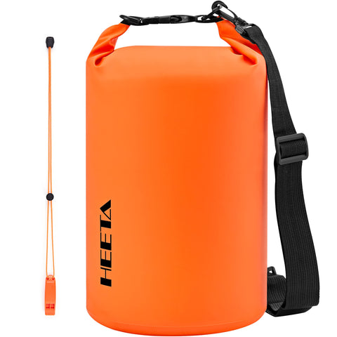 HEETA Waterproof Dry Bag Backpack with Emergency Whistle 5L/10L/20L/30L/40L