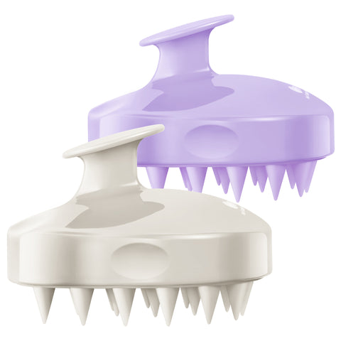 HEETA 2-Pack Large Scalp Massager Scrubber Shampoo Brush for Hair Growth