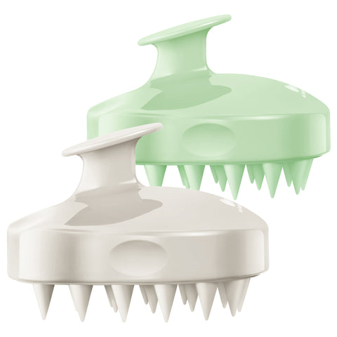 HEETA 2-Pack Large Scalp Massager Scrubber Shampoo Brush for Hair Growth