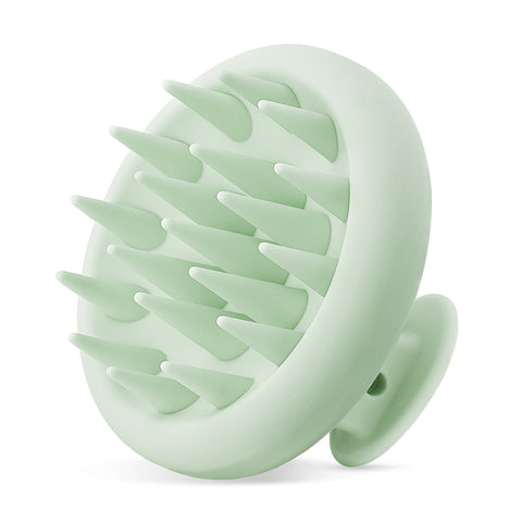 HEETA Silicone Hair Scalp Massager Shampoo Brush, Scalp Scrubber with Ultra-Soft Bristles, Integrated Design Scalp Exfoliator for Deep Cleanse, Dandruff Removal and Hair Growth
