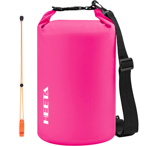 HEETA Waterproof Dry Bag Backpack with Emergency Whistle 5L/10L/20L/30L/40L