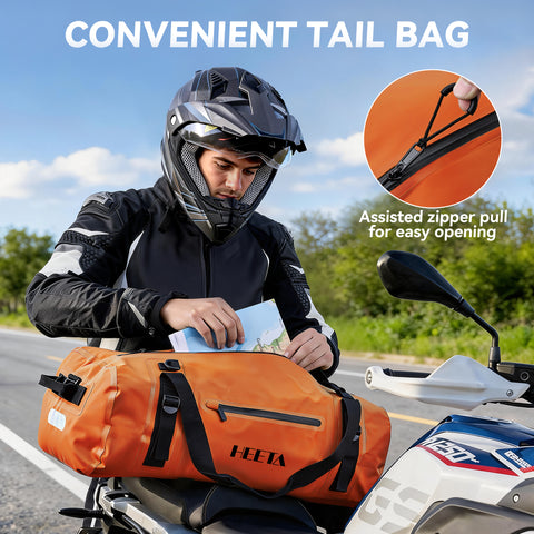 HEETA Waterproof Motorcycle Dry Bag Duffel Luggage Travel Bags 30L/50L/70L