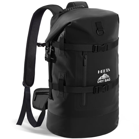 HEETA Dry Bags Waterproof Backpack 40L for Men & Women, Roll Top Heavy Duty