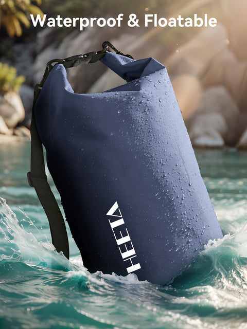 HEETA Waterproof Dry Bag Backpack with Emergency Whistle 5L/10L/20L/30L/40L