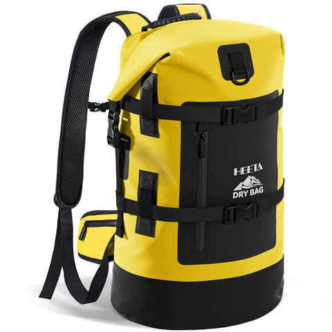 HEETA Dry Bags Waterproof Backpack 40L for Men & Women, Roll Top Heavy Duty