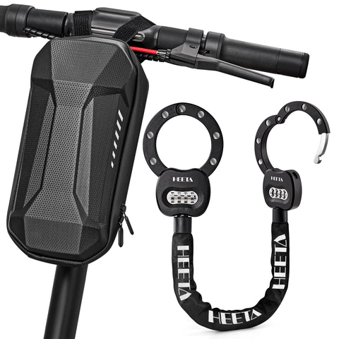 HEETA Electric Scooter Lock Anti Theft, 4 Digit Combination Bicycle Lock