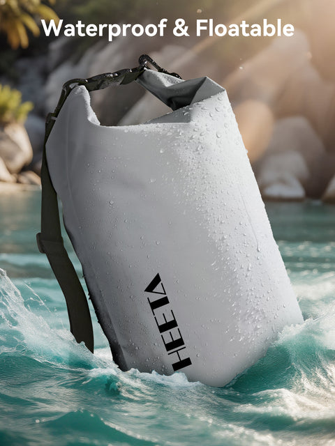 HEETA Waterproof Dry Bag Backpack with Emergency Whistle 5L/10L/20L/30L/40L