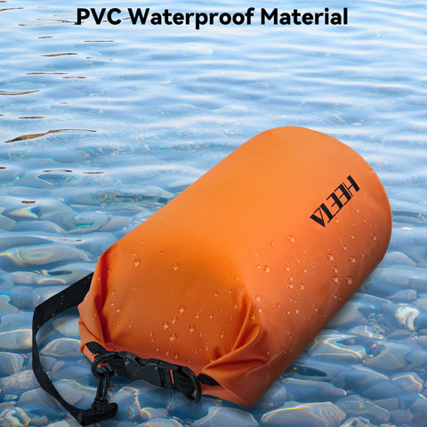 HEETA Waterproof Dry Bag Backpack with Emergency Whistle 5L/10L/20L/30L/40L