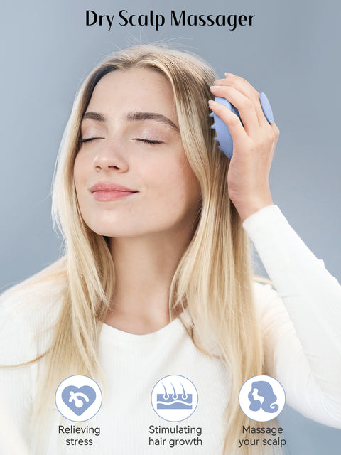HEETA Scalp Massager Hair Growth Scrubber for Dandruff Removal Hair Care