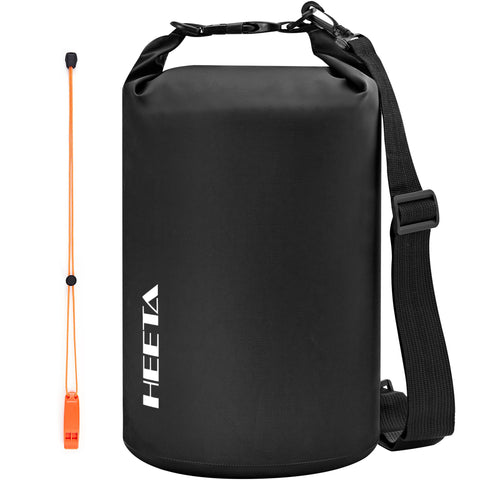 HEETA Waterproof Dry Bag Backpack with Emergency Whistle 5L/10L/20L/30L/40L
