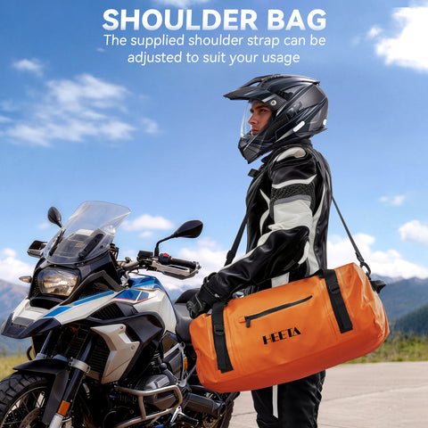 HEETA Waterproof Motorcycle Dry Bag Duffel Luggage Travel Bags 30L/50L/70L