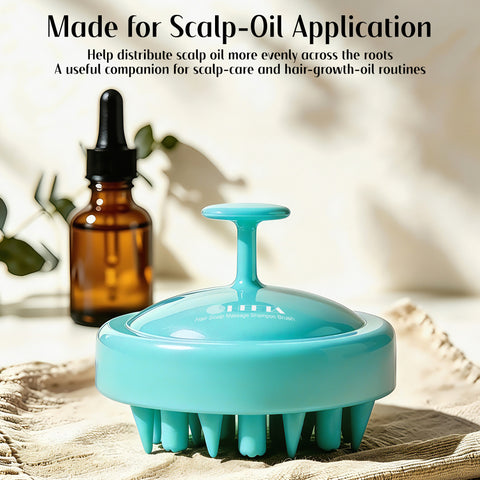 HEETA Scalp Massager Hair Scrubber Shampoo Brush Exfoliator for Hair Growth