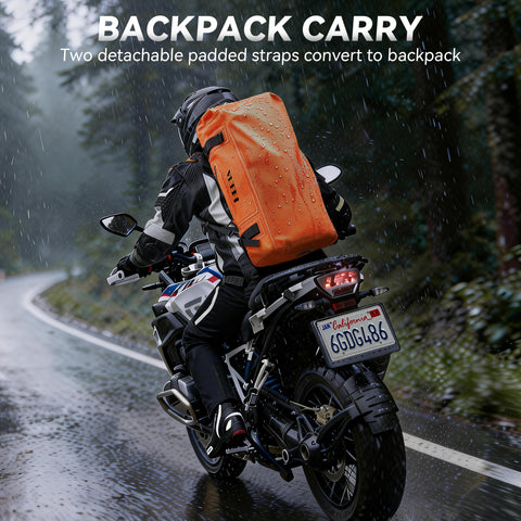 HEETA Waterproof Motorcycle Dry Bag Duffel Luggage Travel Bags 30L/50L/70L