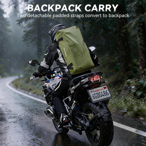 HEETA Waterproof Motorcycle Dry Bag Duffel Luggage Travel Bags 30L/50L/70L