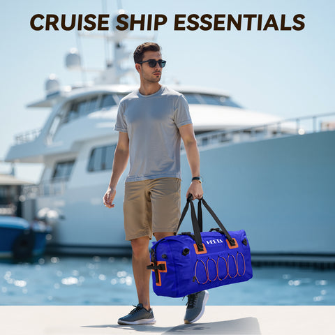 HEETA Waterproof Duffel Bag Travel Motorcycle Dry Bag Backpack 60L/80L/110L