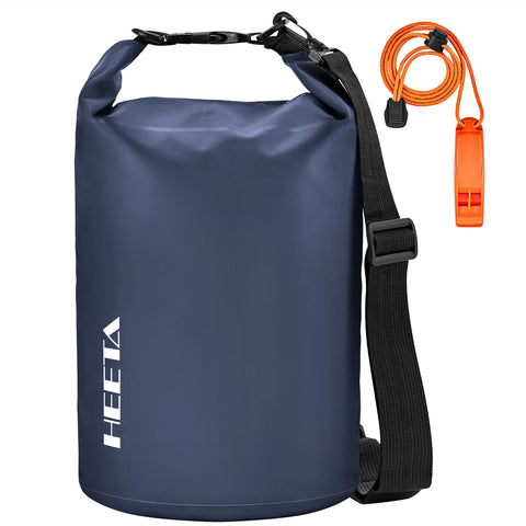 HEETA Waterproof Dry Bag Backpack with Emergency Whistle 5L/10L/20L/30L/40L