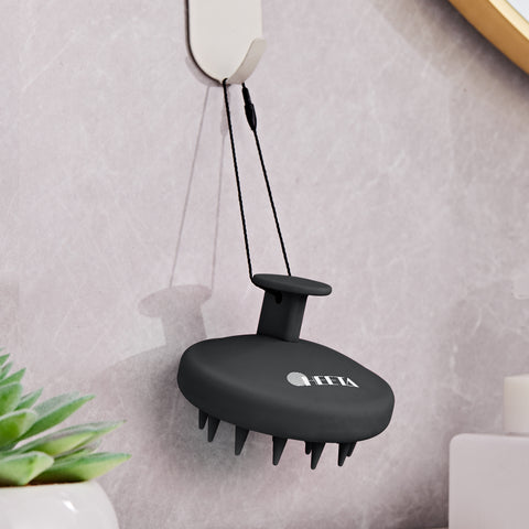 HEETA Silicone Hair Scalp Massager Shampoo Brush, Scalp Scrubber with Ultra-Soft Bristles, Integrated Design Scalp Exfoliator for Deep Cleanse, Dandruff Removal and Hair Growth