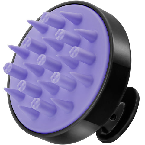 HEETA Scalp Massager Hair Scrubber Shampoo Brush Exfoliator for Hair Growth