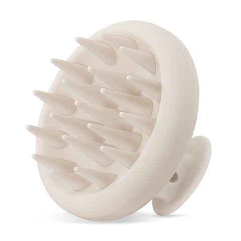HEETA Silicone Hair Scalp Massager Shampoo Brush, Scalp Scrubber with Ultra-Soft Bristles, Integrated Design Scalp Exfoliator for Deep Cleanse, Dandruff Removal and Hair Growth