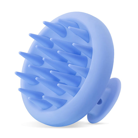 HEETA Silicone Hair Scalp Massager Shampoo Brush, Scalp Scrubber with Ultra-Soft Bristles, Integrated Design Scalp Exfoliator for Deep Cleanse, Dandruff Removal and Hair Growth