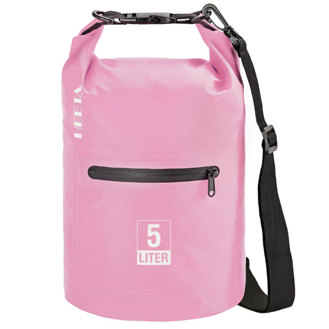 HEETA Waterproof Dry Bag Backpack with Zippered Pocket 5L/10L/20L/30L/40L