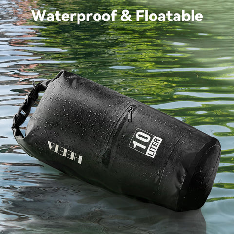 HEETA Waterproof Dry Bag Backpack with Zippered Pocket 5L/10L/20L/30L/40L