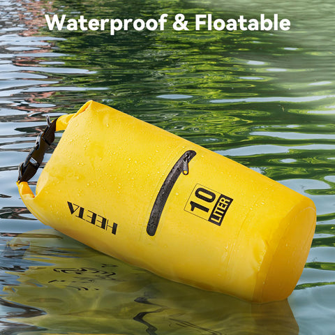 HEETA Waterproof Dry Bag Backpack with Zippered Pocket 5L/10L/20L/30L/40L