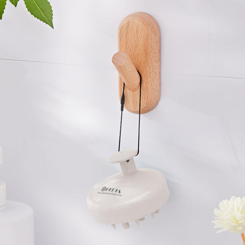 HEETA Scalp Massager Hair Scrubber Shampoo Brush Exfoliator for Hair Growth