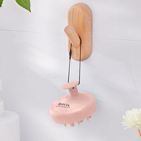 HEETA Scalp Massager Hair Scrubber Shampoo Brush Exfoliator for Hair Growth
