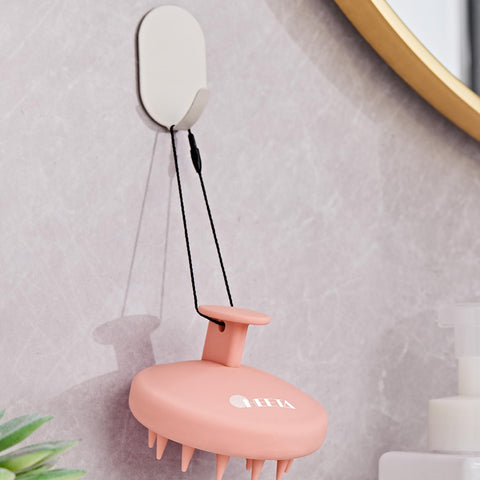 HEETA Silicone Hair Scalp Massager Shampoo Brush, Scalp Scrubber with Ultra-Soft Bristles, Integrated Design Scalp Exfoliator for Deep Cleanse, Dandruff Removal and Hair Growth