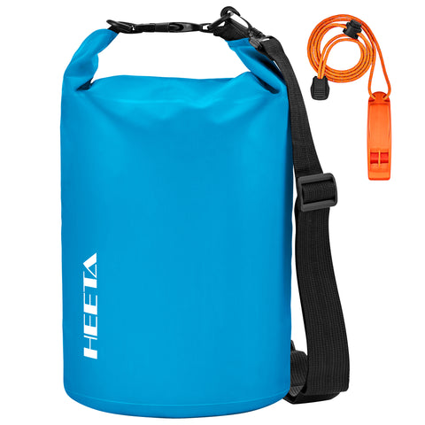 HEETA Waterproof Dry Bag Backpack with Emergency Whistle 5L/10L/20L/30L/40L
